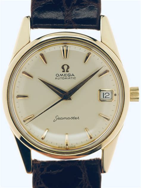 gold omega watch 1960s|1960s omega seamaster value guide.